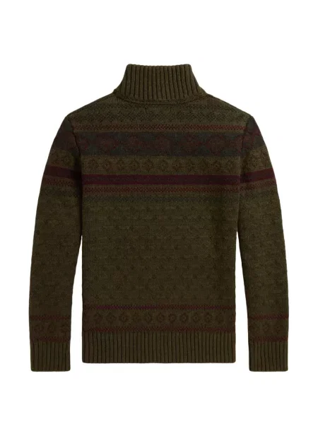 Sweter dziecięcy Polo Ralph Lauren zielony