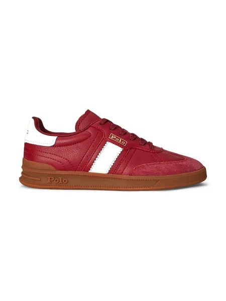 Sneakersy Polo Ralph Lauren Aera červená