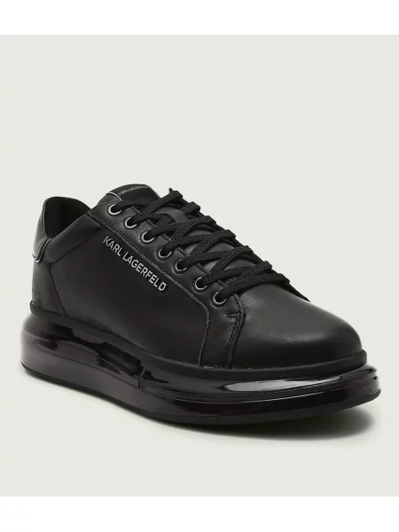 Sneakerși Karl Lagerfeld din piele negru