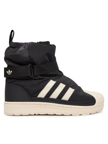Μπότες Χιονιού adidas Superstar Winterized Boot Μαύρο λευκό
