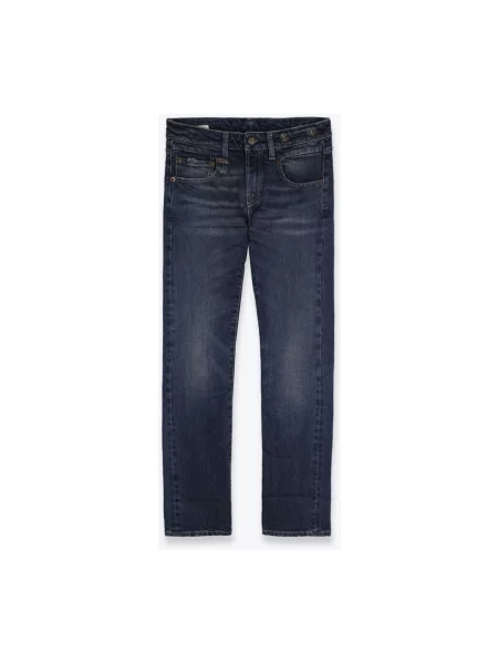 Jeansy straight leg dziecięce R13 niebieskie