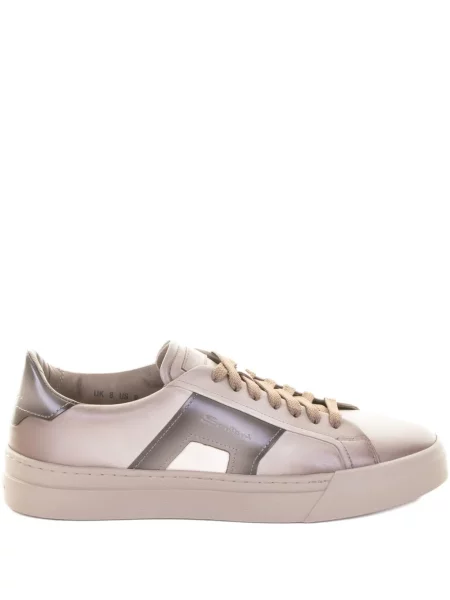 Sneakerși Santoni din piele