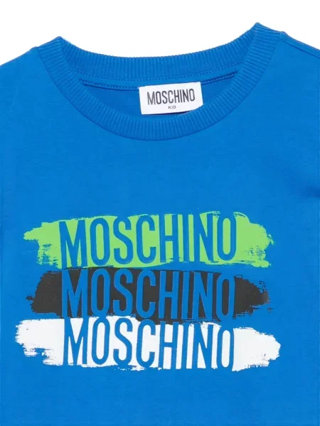 Koszula dziecięca Moschino niebieska