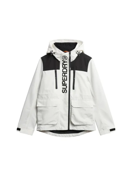 Geacă de vânt Superdry alb