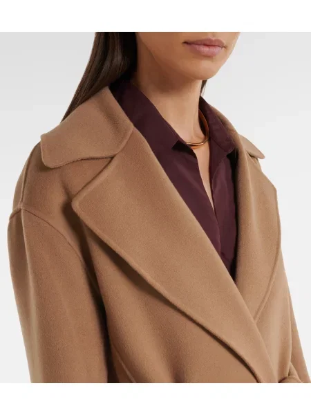 Palton 's Max Mara de lână plic maro