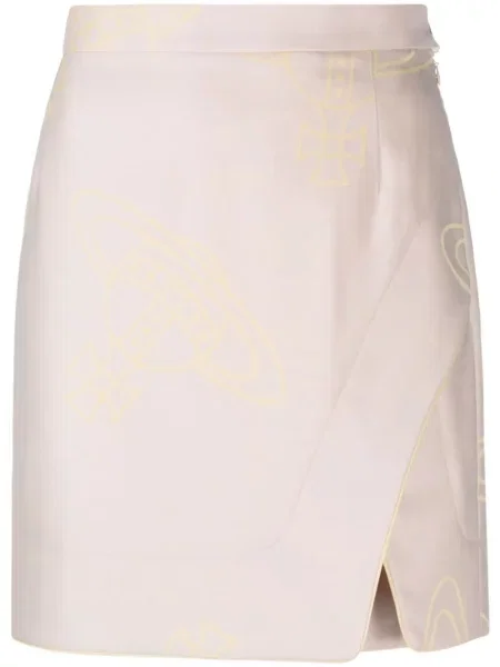 Fustă Vivienne Westwood cu imagine