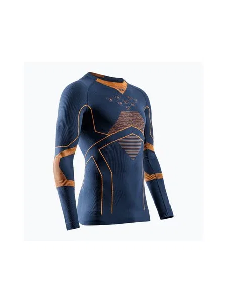 Термоактивна сорочка з довгим рукавом X-Bionic Energy Accumulator Light Shirt морська помаранчева