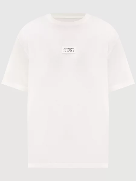 Футболка з нашивкою Maison Margiela Mm6 біла