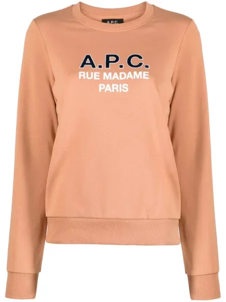 Hanorac A.p.c. cu imagine roz