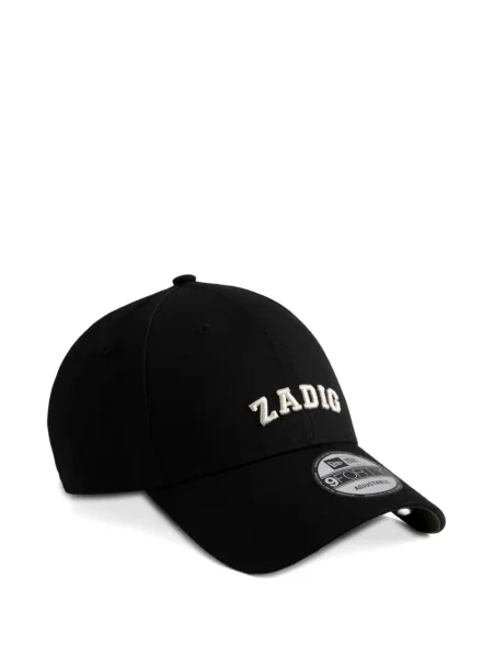 Шапка с козирки Zadig&voltaire с автограф черно