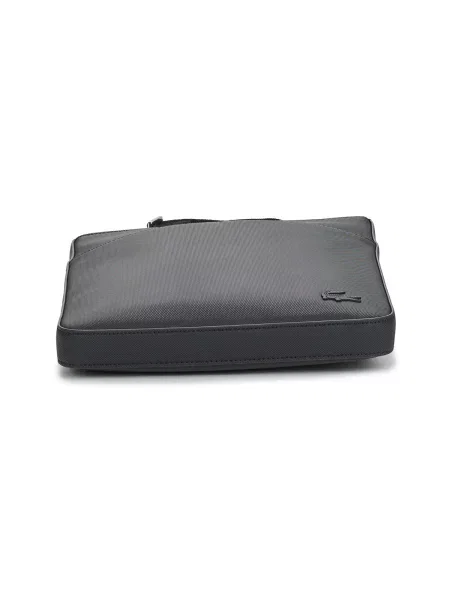 Geantă Lacoste clasică negru