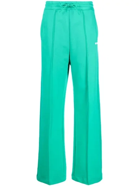 Pantaloni Msgm cu imagine verde