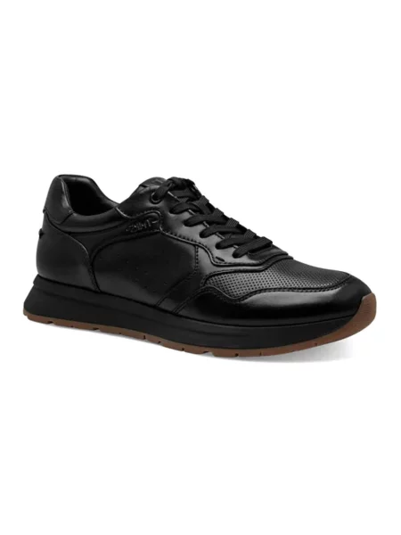 Sneakersy Tamaris skórzane czarne