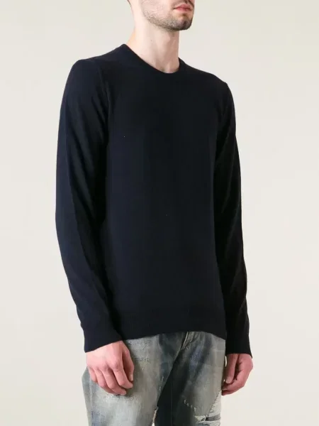 Svetr Dolce & Gabbana s kulatým výstřihem modrý