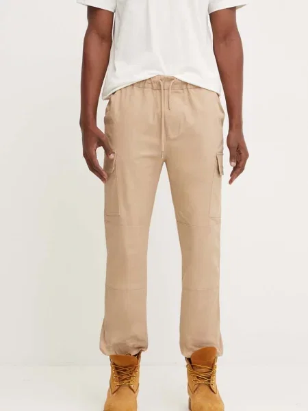 Панталон Sixth June с кройка тип карго бежово