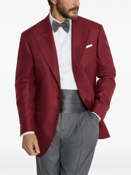 Sacou Brunello Cucinelli roșu