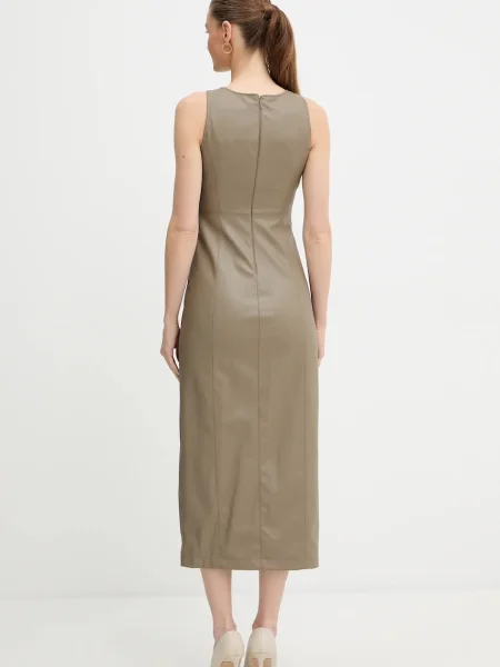 Šaty Armani Exchange midi zelené