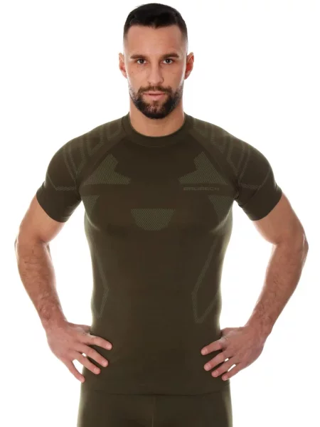 Koszulka Termoaktywna Brubeck Ranger Protect zielona