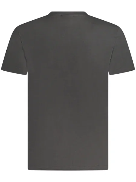 Kratek majica Calvin Klein Jeans s kratkimi rokavi črna