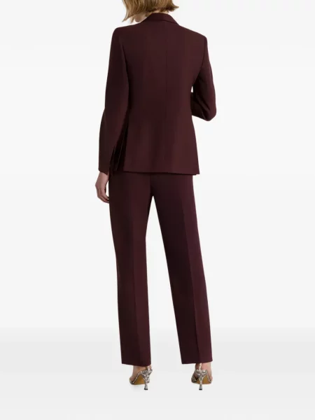 Sacou Alberta Ferretti cu rever roșu