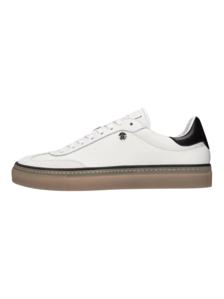 Sneakersy Roberto Cavalli skórzane białe