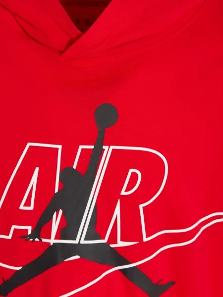 Jordan Bluza Z Kapturem Mj Jumpman Air rot biała