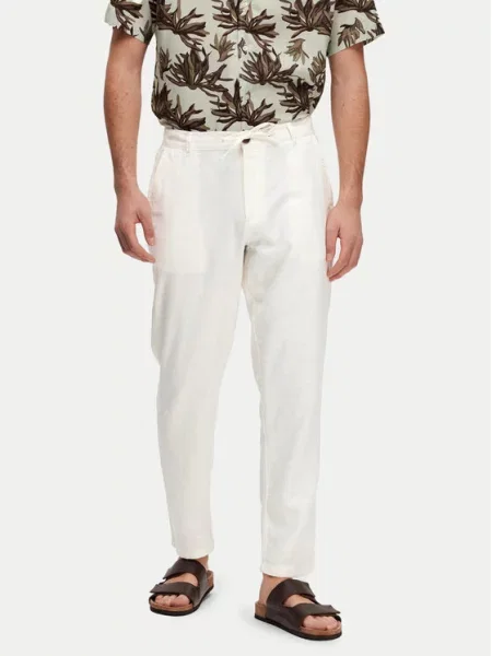 Selected Homme Chinos kelnes Slim Tapered Fit balta