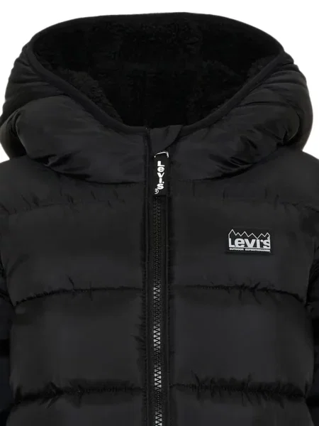 Kurtka puchowa dziecięca Levi's czarna