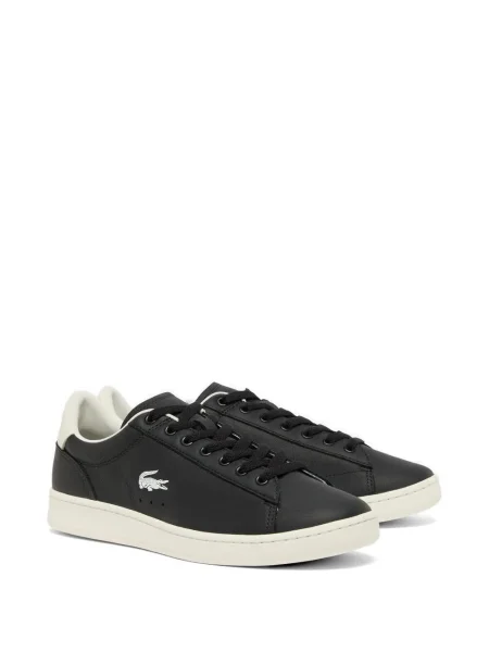 Sneakerși Lacoste cu autograf negru
