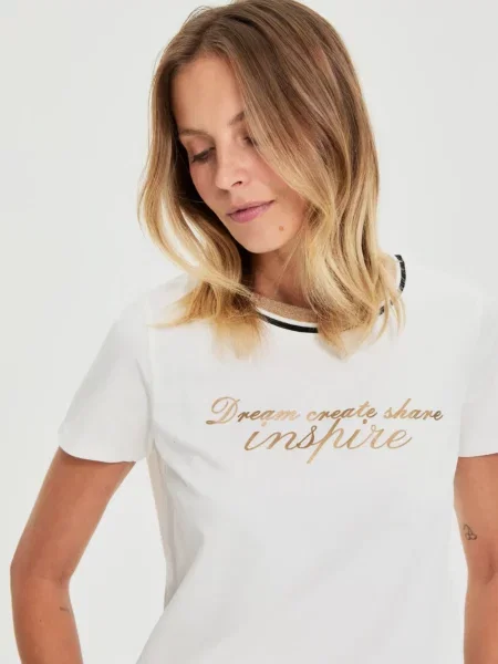 Tricou Marisse alb