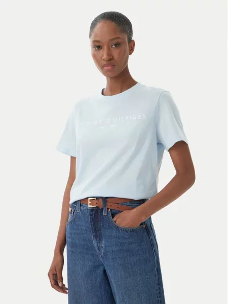 Tričko Tommy Hilfiger modré