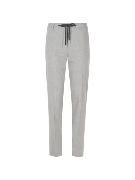 Pantaloni Eleventy cu cordon gri