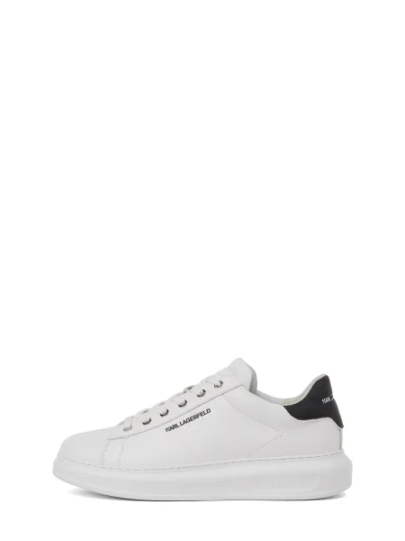 Sneakers KARL LAGERFELD Kapri alb