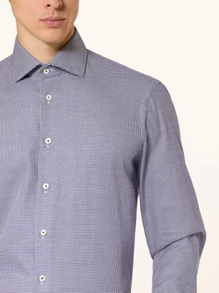 Van Laack Koszula Vl-Rivara-Tf Tailor Fit blau biała