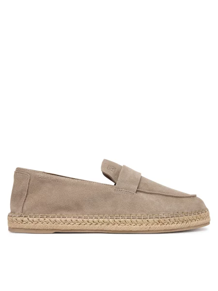 Espadrile Calvin Klein Espadrille Loafer Band Su siva