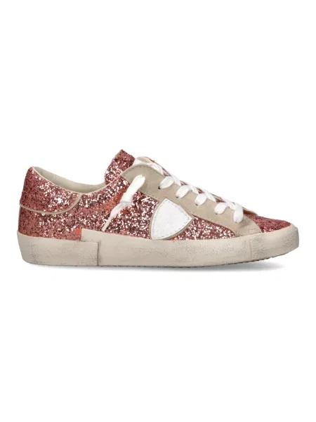 Buty do tenisa Philippe Model zamszowe do tenisa różowe