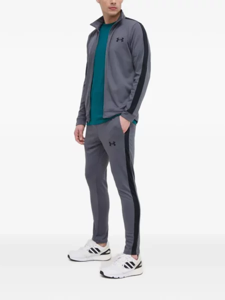 Trening Under Armour cu dungi cu imagine gri