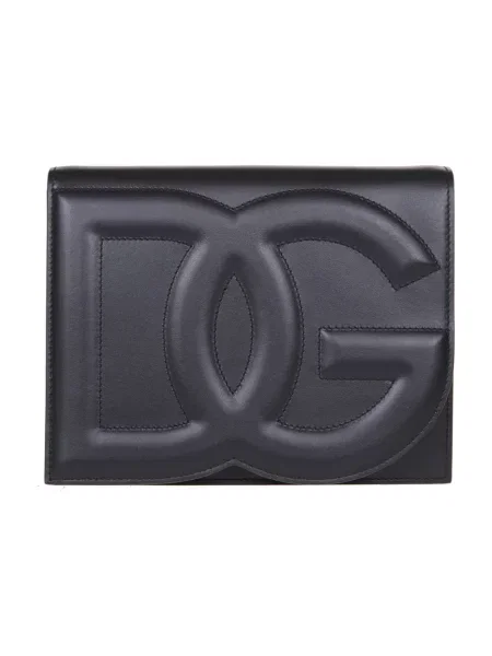 Torebka Dolce And Gabbana skórzana czarna