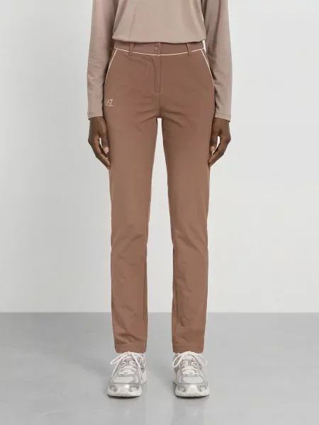 Emporio Armani Spodnie braun białe