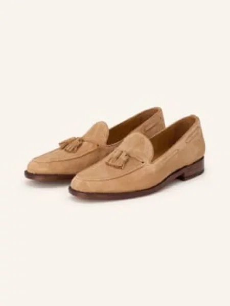 Cordwainer Loafersy beige beżowe