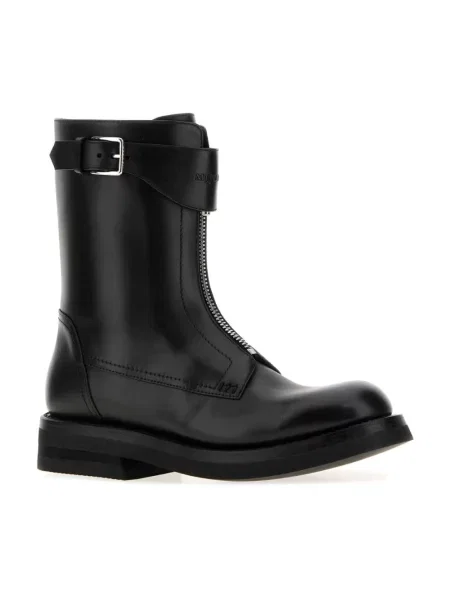 Buty do kostki Alexander Mcqueen czarne