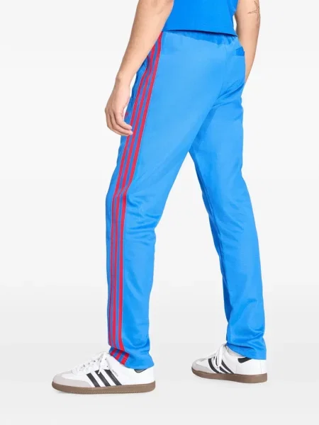 Πλεκτό παντελόνι Adidas μπλε