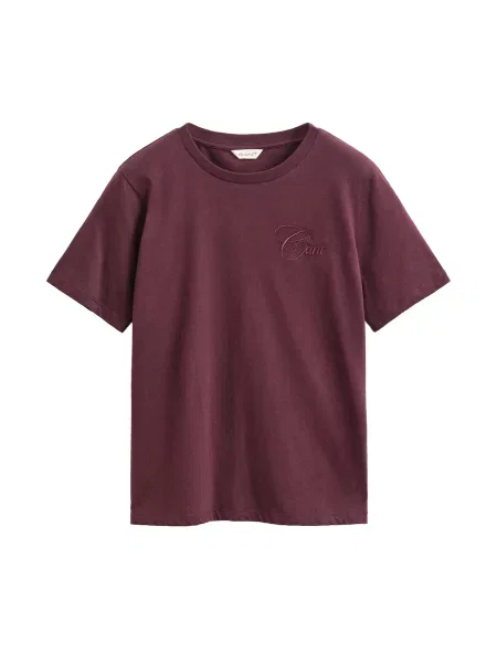 GANT Tricou vin roșu