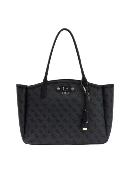 Guess torebka shopper LINDSEY szara