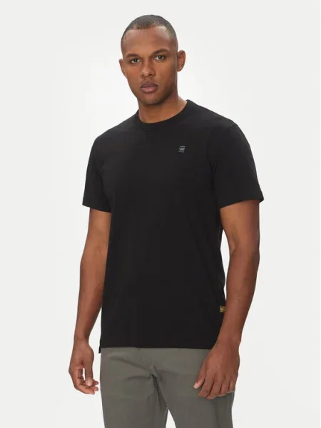 Тениска G-star Raw черно