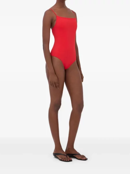 Costum de baie Loulou De Saison roșu