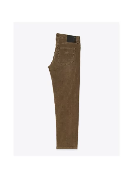 Jeansy straight leg dziecięce R13 zielone
