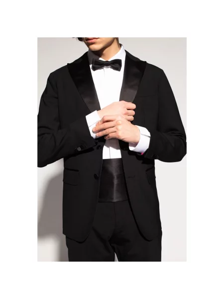 Pasek Emporio Armani czarny