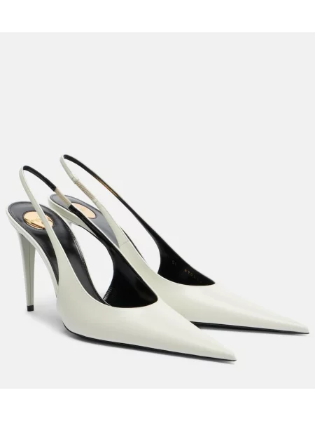 Lodičky Saint Laurent biela