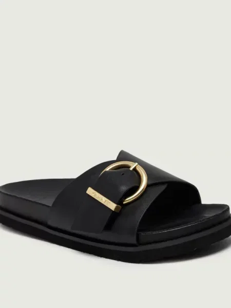 Gant De piele șlapi Mardale negru